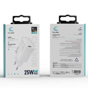 מטען קיר CELLBELL 25W GaN Max