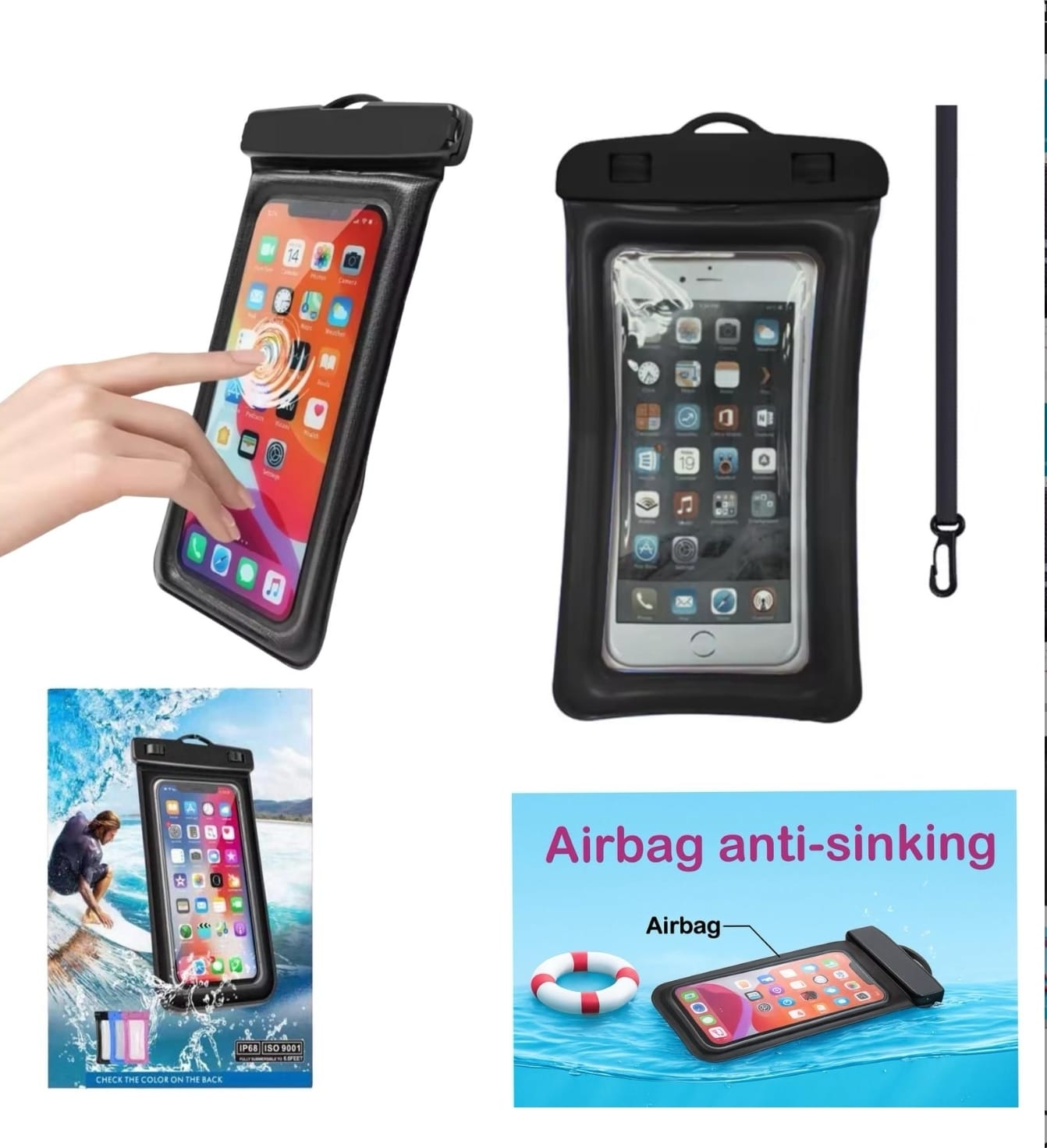 נרתיק  מים אטום לצלילה ולים