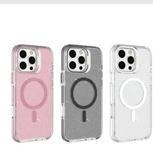 כיסוי מגן שקוף נצנץ MagSaf