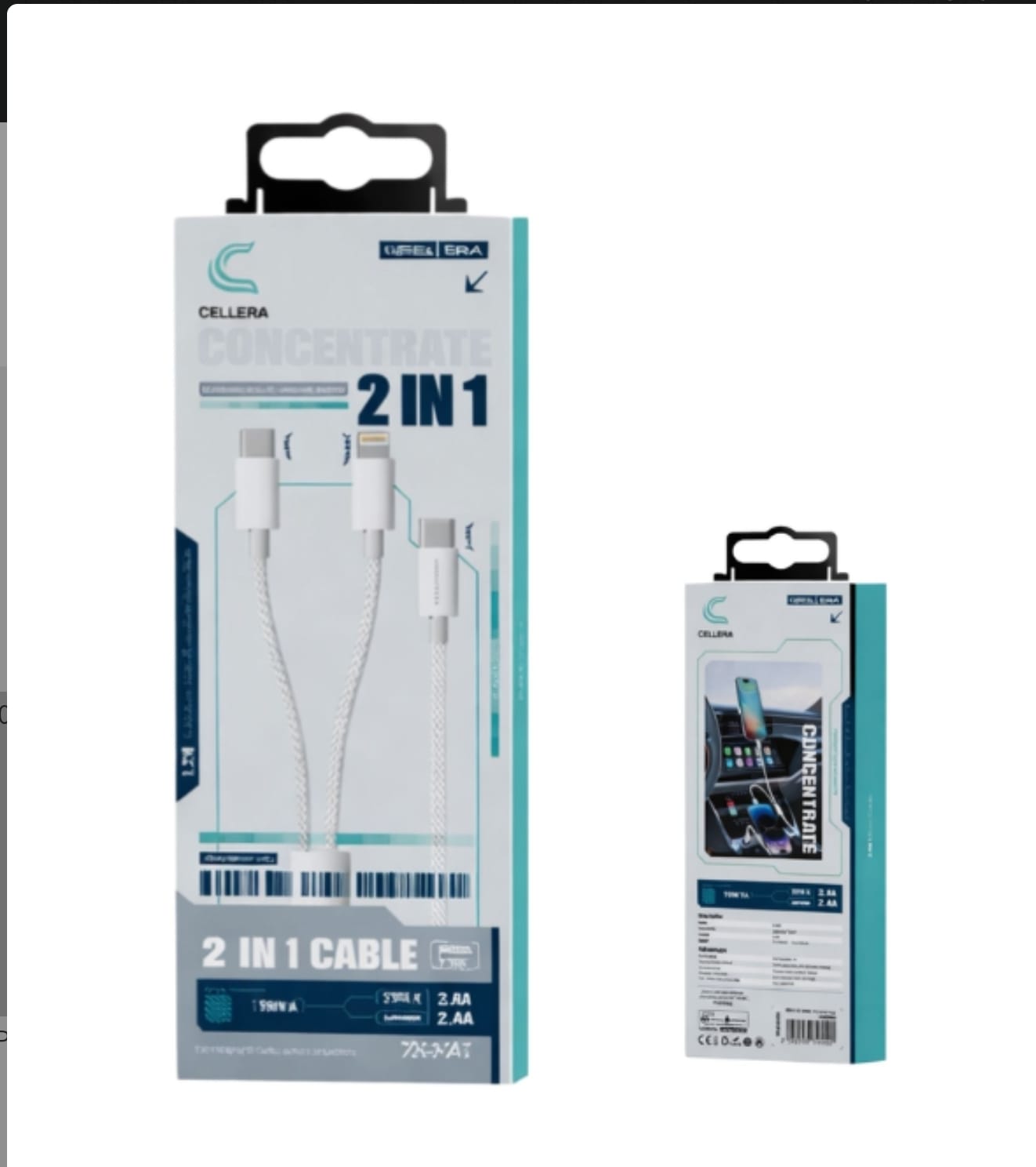 כבל מתפצל ל-2