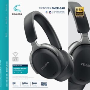 אוזניות סטריאו אלחוטיות CELLERA C303