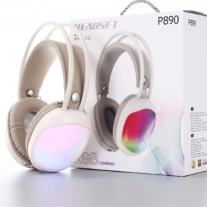 אוזניות בלוטוס RGB P890 white