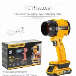 מפוח נטען סל״ד 18v 110,000 דגם f018