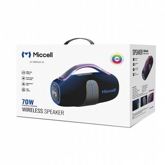 רמקול בלוטוס 70W סופר עוצמתי ואיכותי - דגם VQ-SP45 חברת Miccell