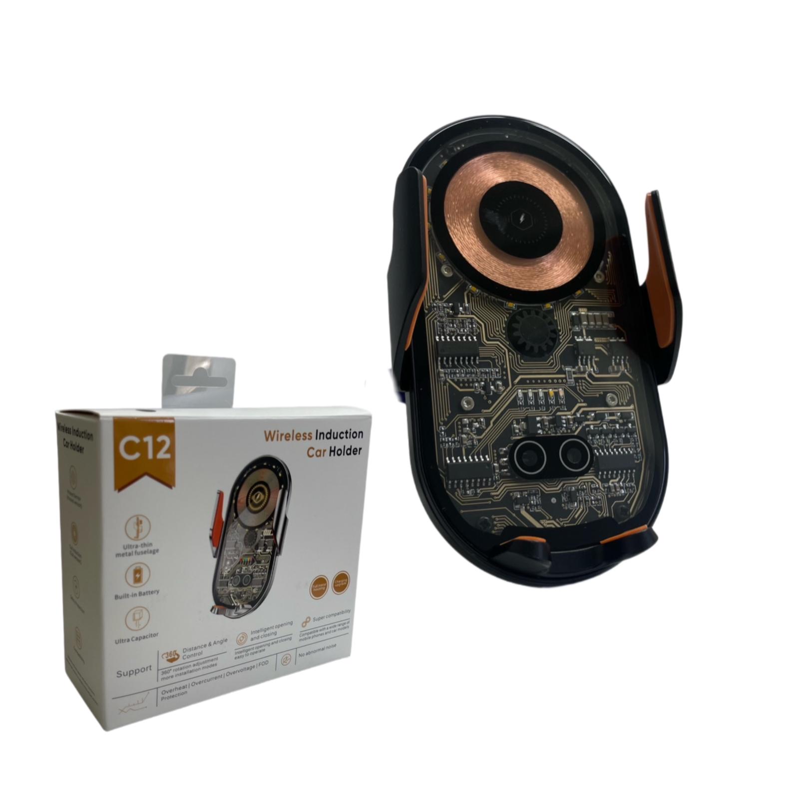 C12 Wireless Induction Car Holder