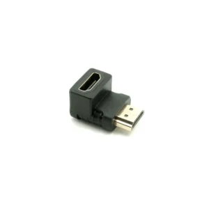 מתאם מחיבור HDMI לכניסת HDMI עם זווית לחיבור תחתון