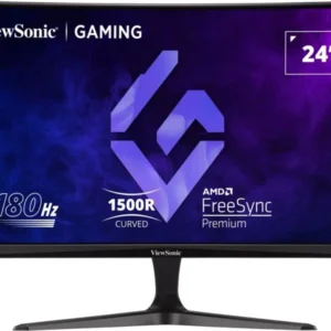מסך מחשב קעור לגיימינג ‏24 ‏אינץ’ FullHD דגם VX2418C מבית Viewsonic