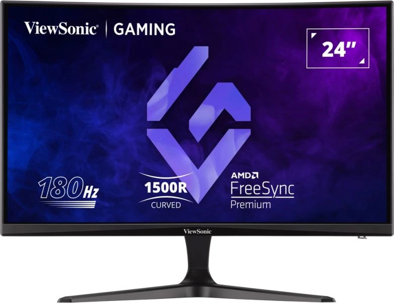 מסך מחשב קעור לגיימינג ‏24 ‏אינץ’ FullHD דגם VX2418C מבית Viewsonic